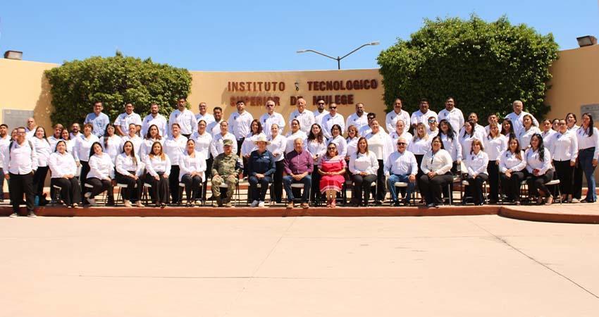 Refrenda Castro Cosío compromiso para fortalecer la educación superior en Mulegé