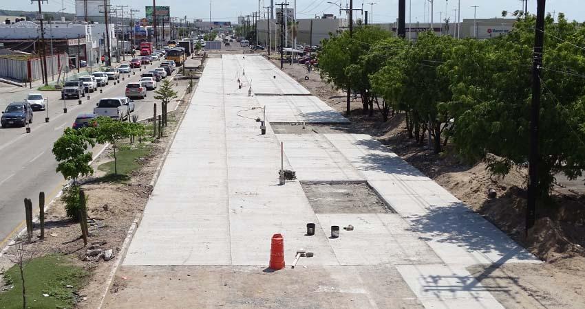 Obra de pavimentación del bulevar Forjadores registra un avance del 70%
