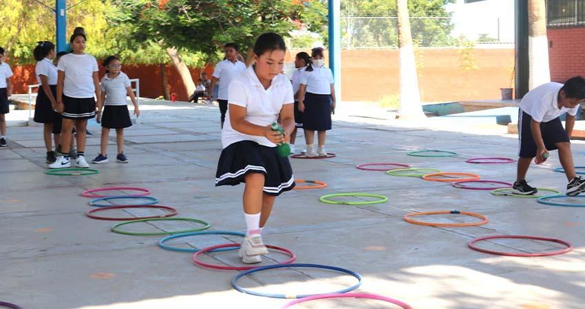 Reciben más de 89 mil estudiantes de BCS enseñanza de educación física