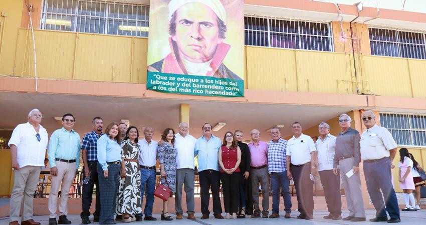 Benemérita Secundaria Morelos, ejemplo de trabajo y compromiso: Víctor Castro