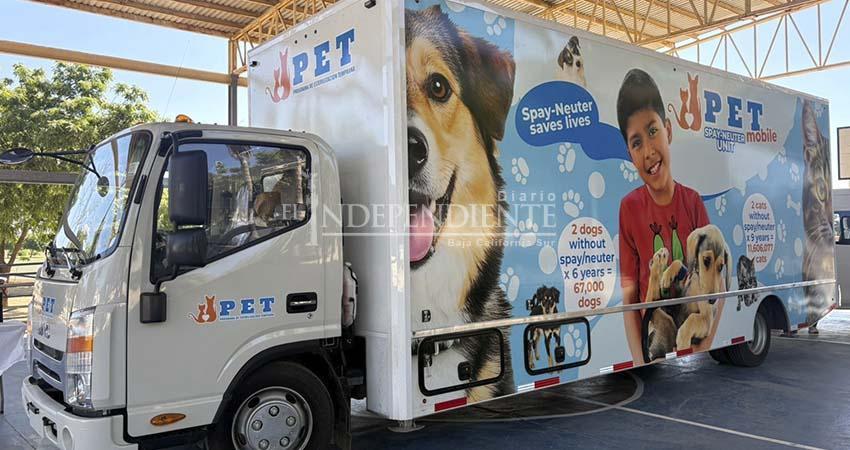Lanzan en Los Cabos la primer Clínica Veterinaria Móvil de Esterilización