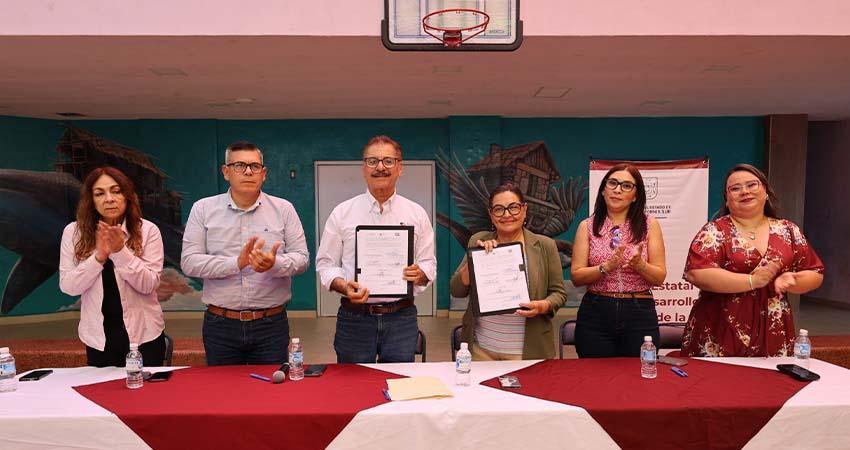 Firman SEDIF y SNE convenio para impulsar el empleo en jóvenes al egresar de Casa Cuna- Casa Hogar