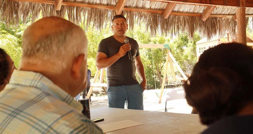 Realiza el gobernador Castro Cosío visita de trabajo a La Ventana y El Sargento para atender al sector pesquero