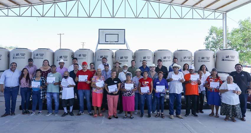 Anuncia Milena Quiroga acciones de agua potable y alumbrado para Los Dolores