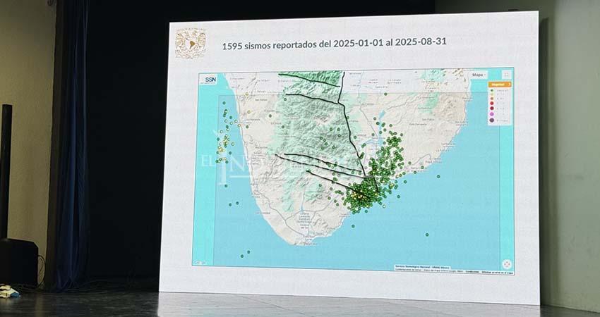 Cuatro mil sismos han ocurrido en BCS en ocho meses; más de 1500 en Los Cabos