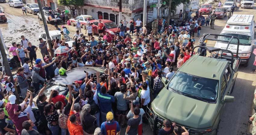 Enfrenta Sheinbaum reclamos en Poza Rica