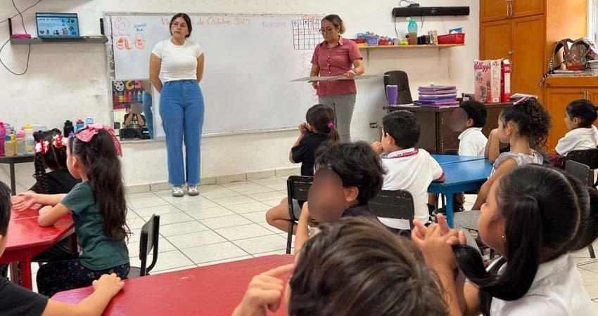 Promueve SIPINNA la prevención del abuso sexual en escuelas de Los Cabos