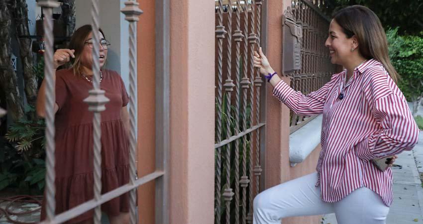 Supervisa Milena Quiroga mejoras en la presión y abasto de agua en hogares de Indeco