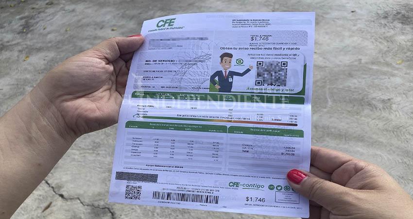 A partir del 1 de noviembre se termina el subsidio de verano de CFE