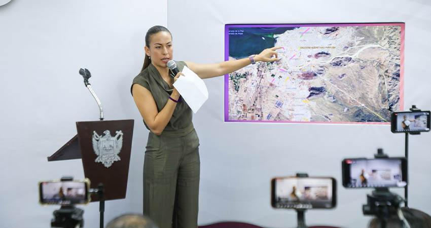Anuncia Milena Quiroga primera etapa del Programa Emergente de Reencarpetado en 14 vialidades de La Paz