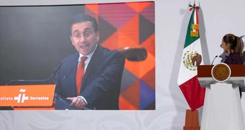 España reconoce injusticias hacia pueblos originarios mexicanos; Sheinbaum lo celebra