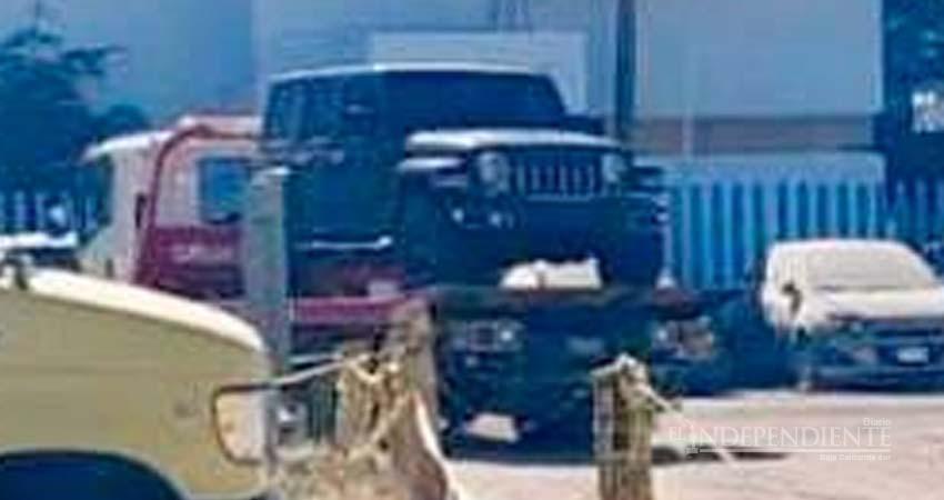 Quedó resguardado el Jeep involucrado en el incidente del malecón de La Paz