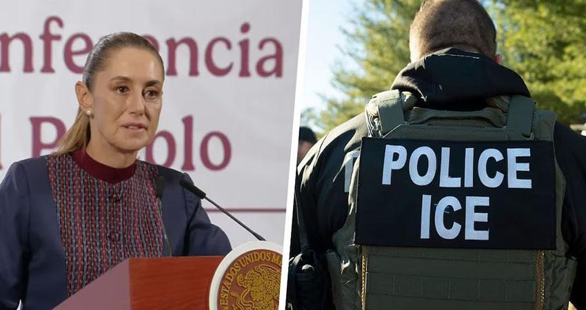 Sheinbaum confirma la detención de cinco mexicanos en redadas migratorias en Carolina del Norte