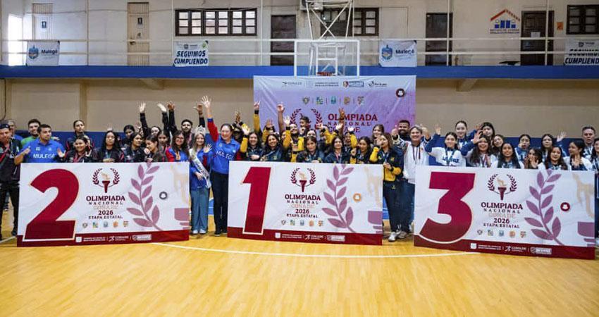 Santa Rosalía sede de la jornada estatal de las Olimpiadas Nacionales CONADE 2026