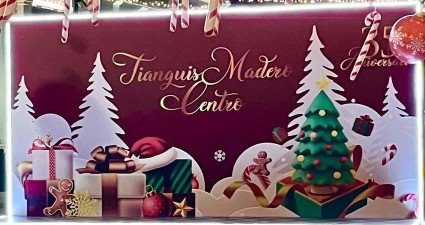 Este sábado arranca el tradicional “Tianguis Navideño Madero 2025”