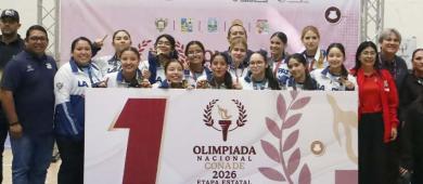 Obtienen voleibolistas paceños 5 medallas de oro y una de plata en los clasificatorios