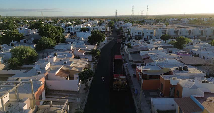 Concluye Ayuntamiento de La Paz obra de reencarpetado en calle Arboledas