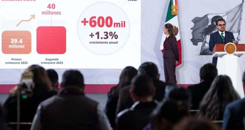 Registra IMSS 22.8 millones de trabajadores afiliados, la cifra más alta de la historia