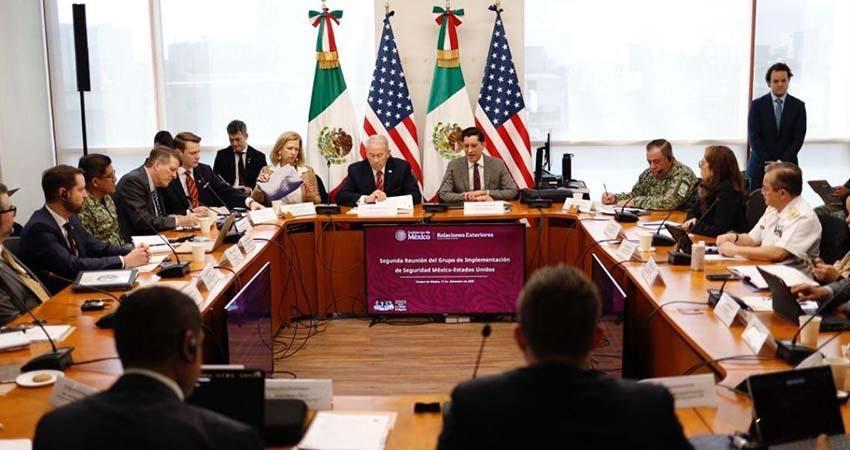 México y EU acuerdan combatir ataques de drones y tráfico de fentanilo