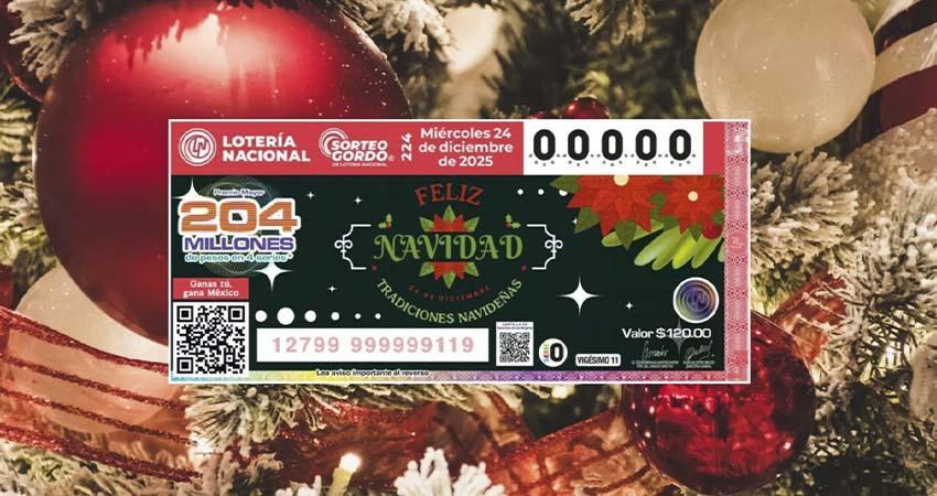 ¿A qué hora y dónde puedo ver en vivo sorteo de navidad de Lotería Nacional del 24 de diciembre?