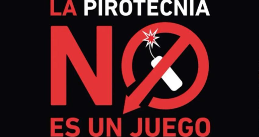 Autoridades llaman a evitar el uso de pirotecnia durante las fiestas de fin de año