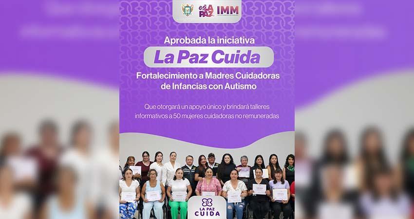 Ayuntamiento de La Paz apoyará a 50 madres cuidadoras de infancias con autismo
