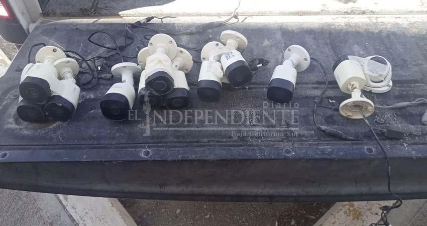 Fueron retiradas 130 cámaras “parásito” en BCS durante 2025; operativos continúan