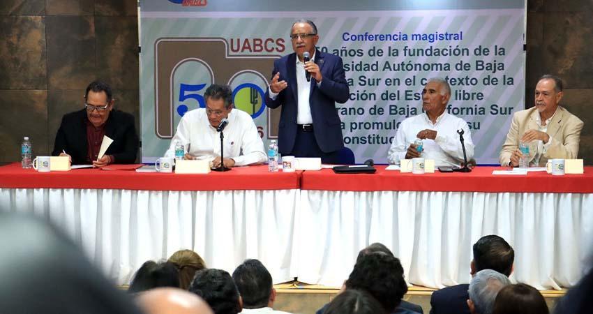Inician actividades conmemorativas por el 50 Aniversario de la UABCS en este 2026