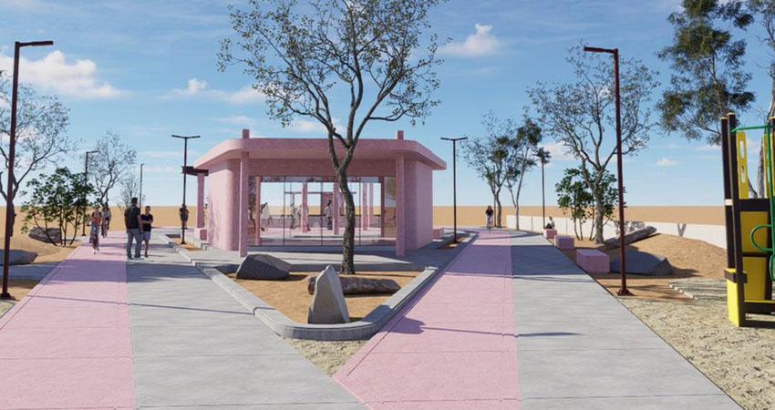 Arranca la construcción de la Alamedita en la colonia Villas de Guadalupe