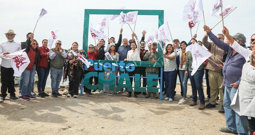 “Puerto Chale ya es un ejemplo de desarrollo turístico”: Milena Quiroga