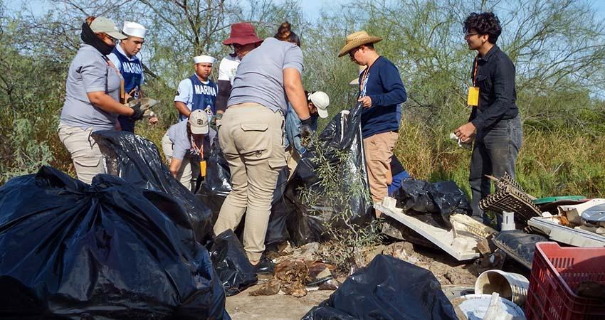 Recolectan 940 kilogramos de residuos en Macro Limpieza del estero HZ Manglares