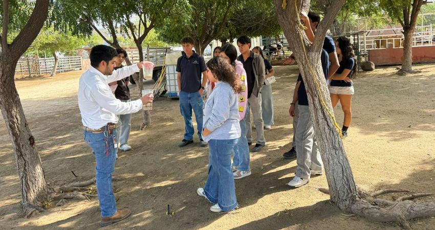 UABCS reanuda visitas guiadas a la Posta Zootécnica como parte de su programa de vinculación social y académica