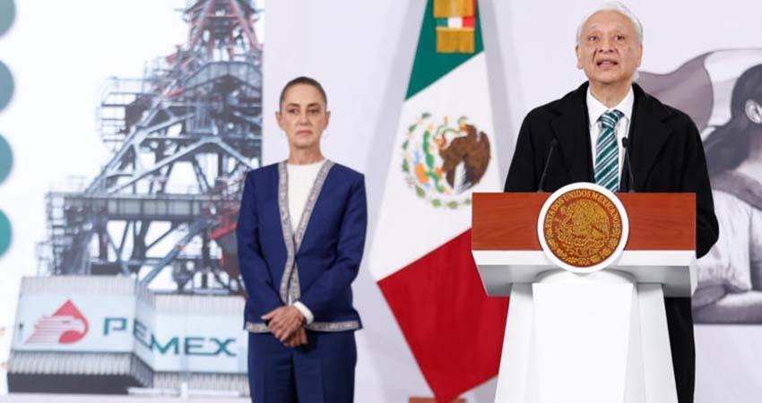 Pemex dice que envía ‘muy poquito’ petróleo a Cuba, sólo 496 mdd de dólares en 2025