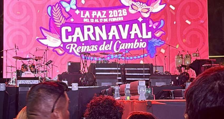 Destinan más de 8 MDP para 300 talentos locales que participan en el Carnaval La Paz 2026