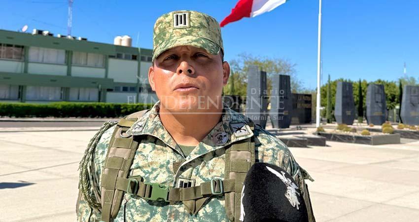 Inicia en La Paz el Servicio Militar Nacional con 198 jóvenes y dos mujeres voluntarias