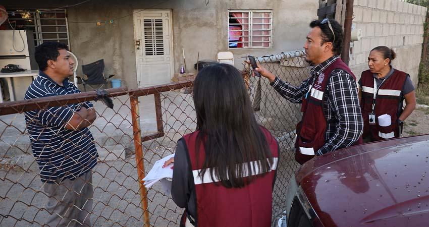 Inicia el Ayuntamiento con el censo para regularizar predios en colonias de La Paz