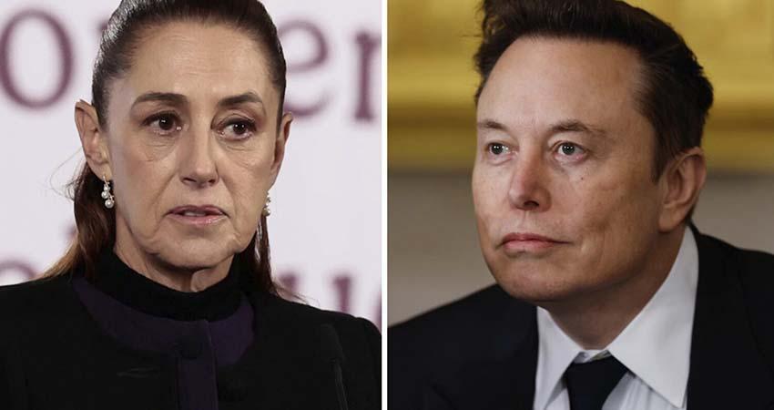 Gobierno analiza acción legal contra Musk tras comentarios sobre Sheinbaum