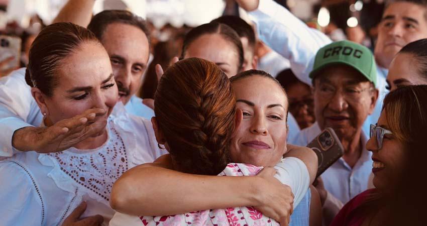 Claudia Sheinbaum respalda a Milena Quiroga en obras estratégicas que destacan en BCS