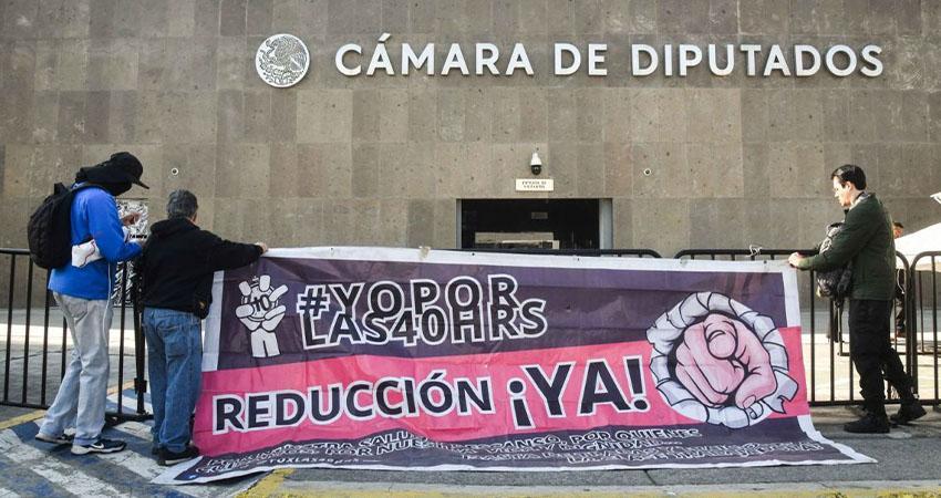 Cámara de Diputados declara constitucional reforma de reducción de la jornada laboral