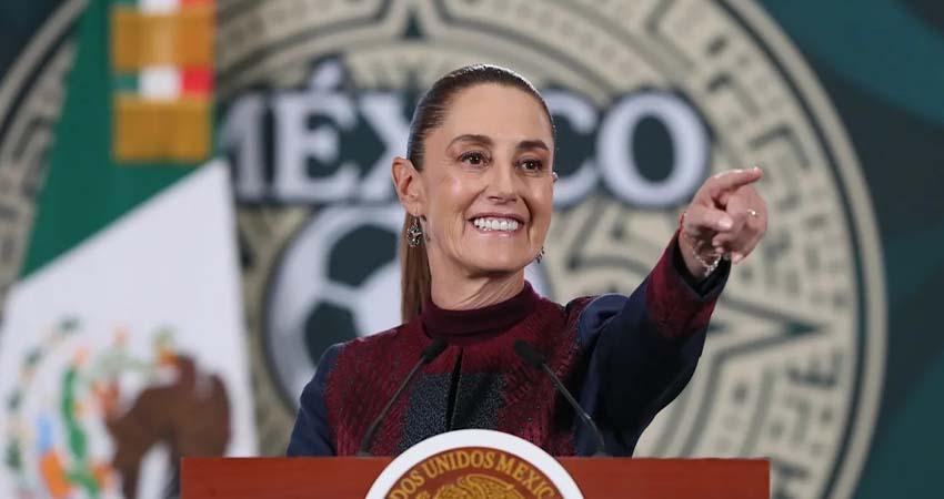 Sheinbaum lanza concurso para elegir a una joven que la representará en el partido inaugural del Mundial