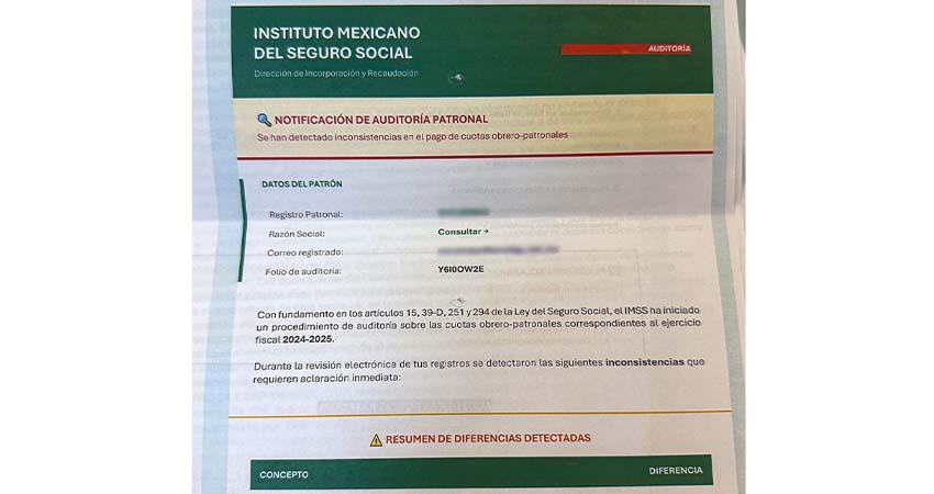 Alerta IMSS a patrones por envío de correos falsos con supuestas notificaciones de auditoría