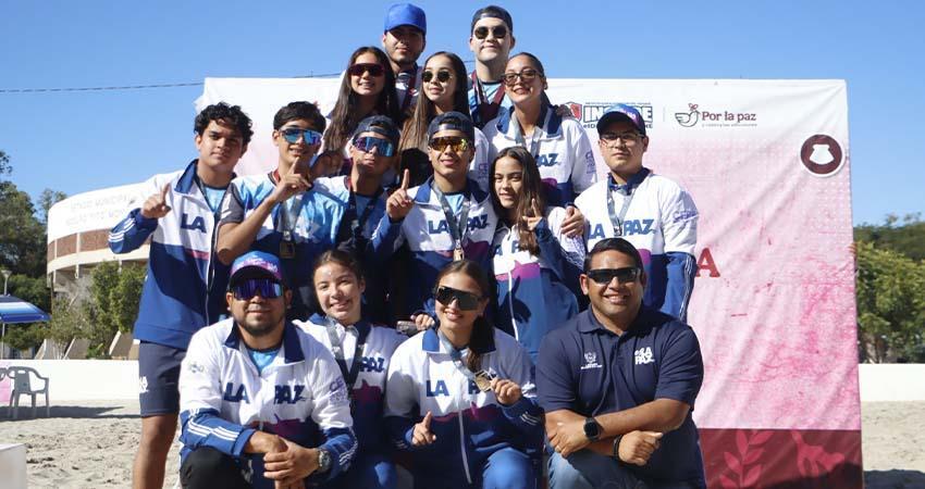 Conquista La Paz más de 400 medallas durante Olimpiada Estatal 2026