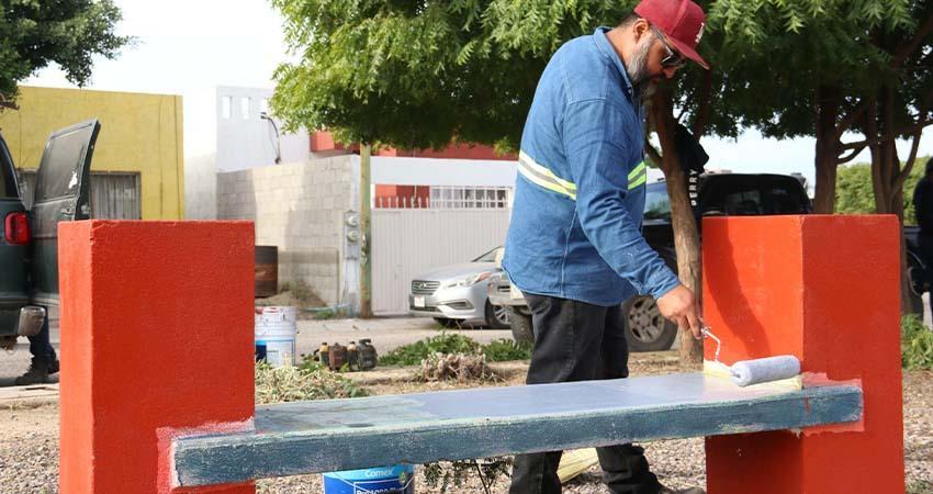 Servicios Públicos Municipales de La Paz atendió más de 40 parques y retiró 600 toneladas de residuos en febrero