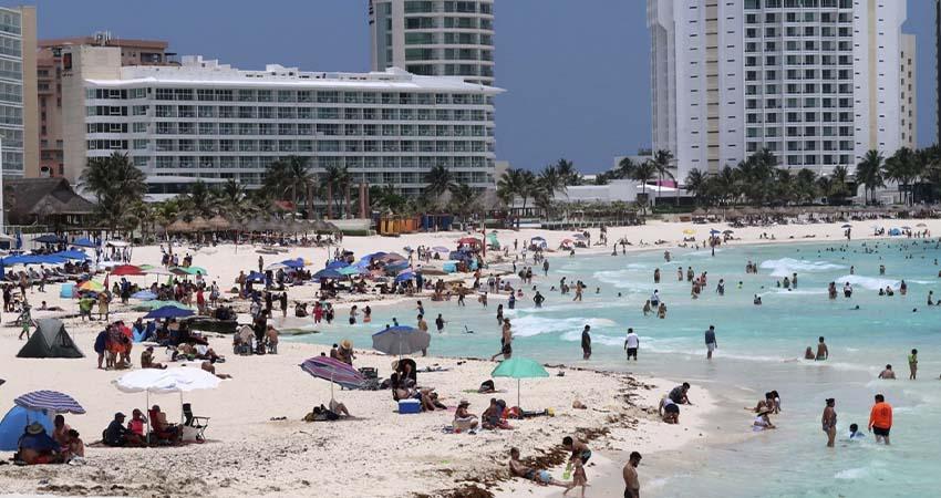 El turismo internacional en México crece un 10% en enero