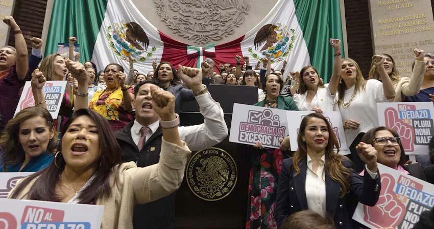 Derrota legislativa de Sheinbaum: Reforma Electoral no logra mayoría calificada