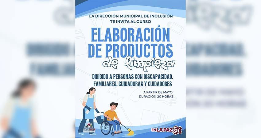 Ofrecerá Ayuntamiento de La Paz cursos gratuitos para fortalecer la inclusión y autonomía de personas con discapacidad y población LGBT+