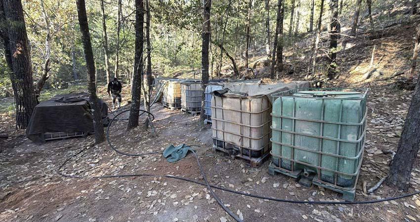 FGR difunde inventario del narcolaboratorio de Chihuahua hallado en operativo con agentes estadounidenses