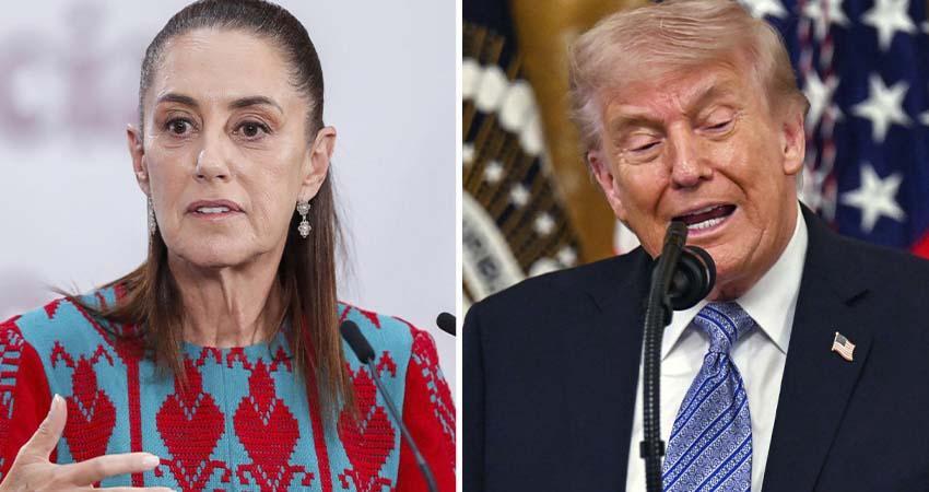 “Nosotros estamos actuando”: Sheinbaum responde a la amenaza de intervención de Trump