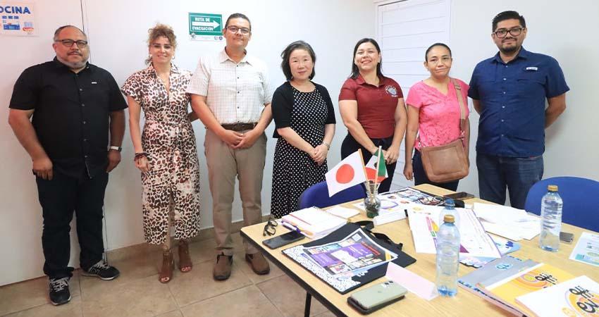 Recibe UABCS visita oficial de la Fundación Japón en México