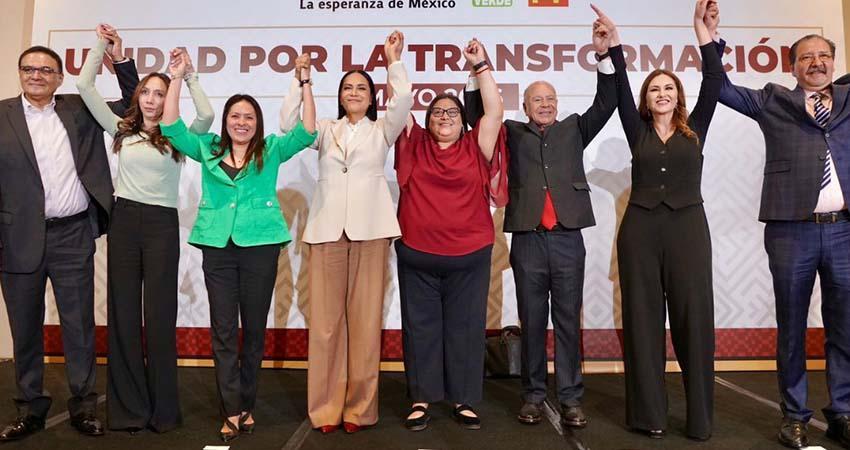 Morena, PT y PVEM mantendrán coalición rumbo a las elecciones 2027